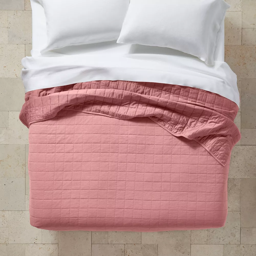 Heavyweight Linen Blend Quilt - King - Image 5