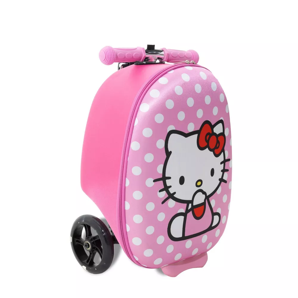 Hello Kitty Hardside Carry On Scooter Suitcase - Image 2