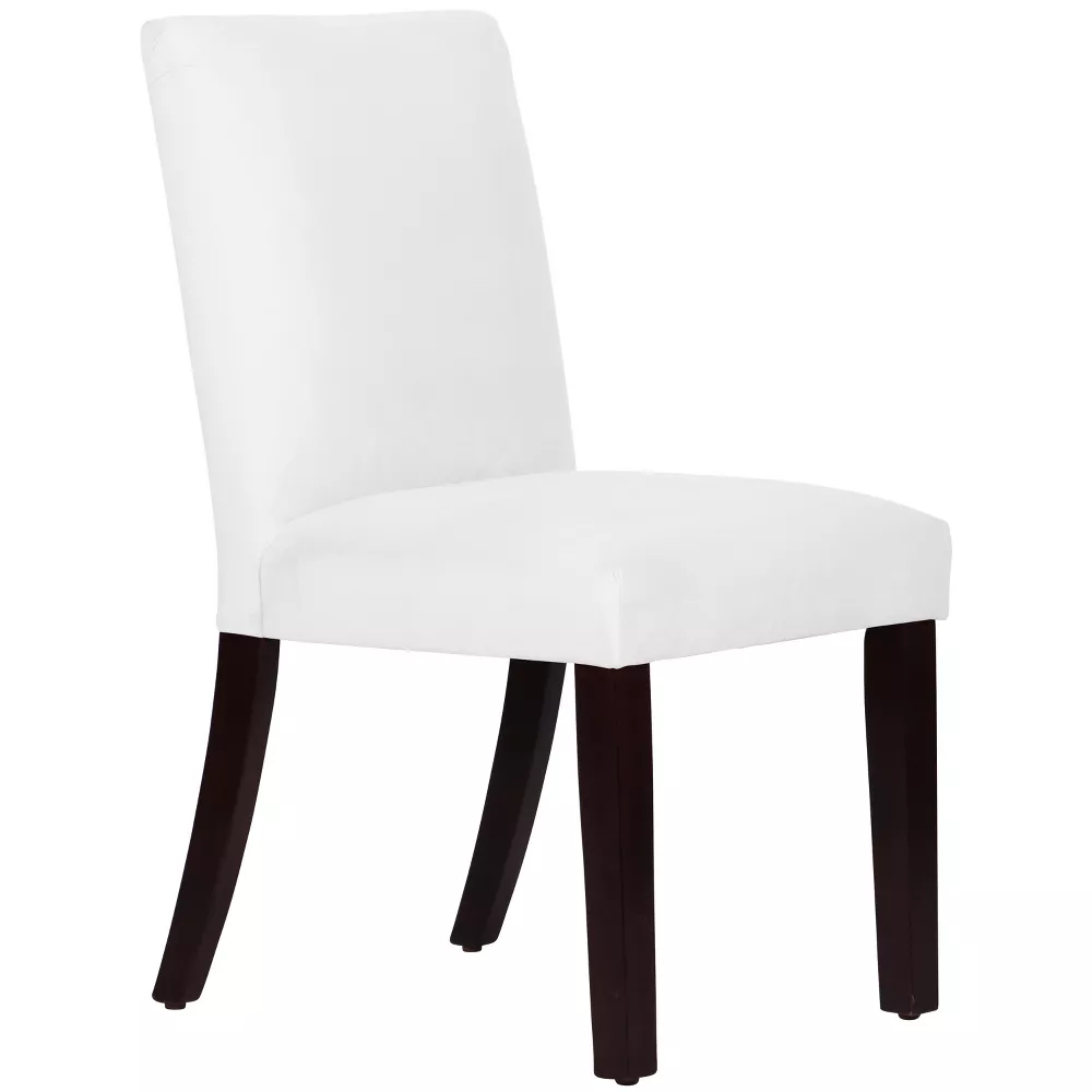 Hendrix Dining Chair Velvet White - Image 4