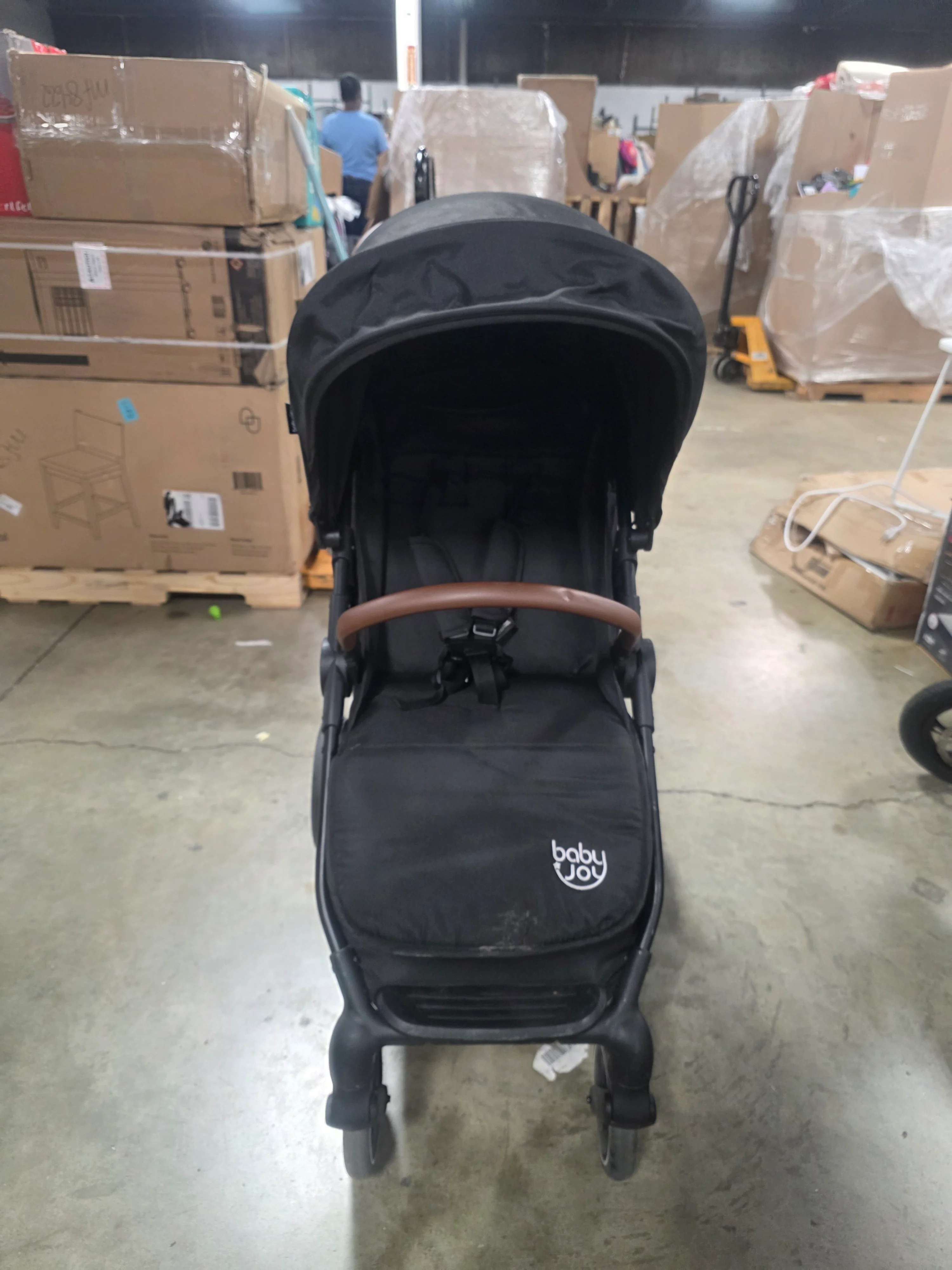 High Landscape Baby Stroller Pushchair w/ Expandable & Footmuff Canopy - Image 4