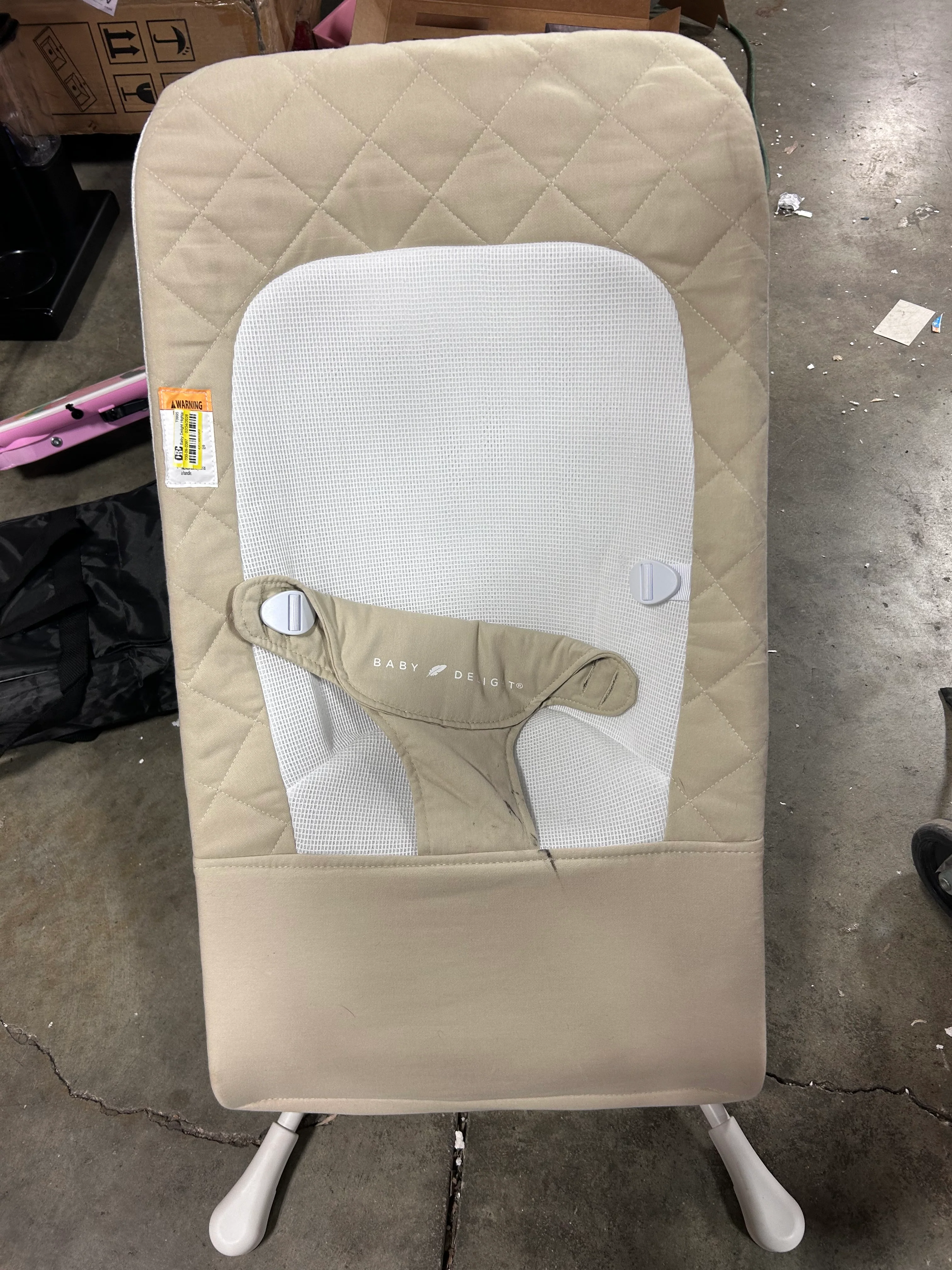 Highland Portable Bouncer - Organic Oat - Image 6
