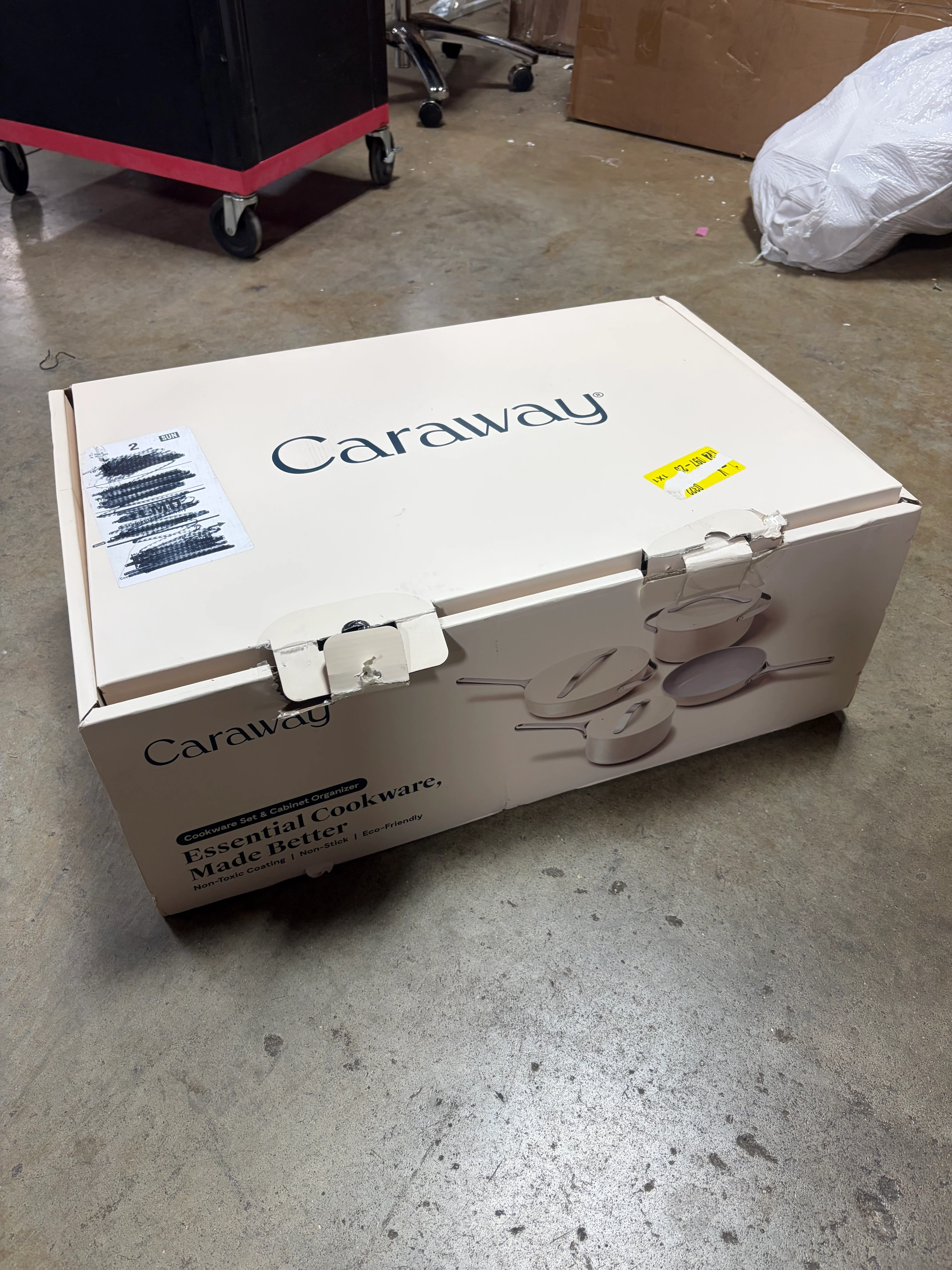 Home 12pc Cookware Box Set Cream - Image 18