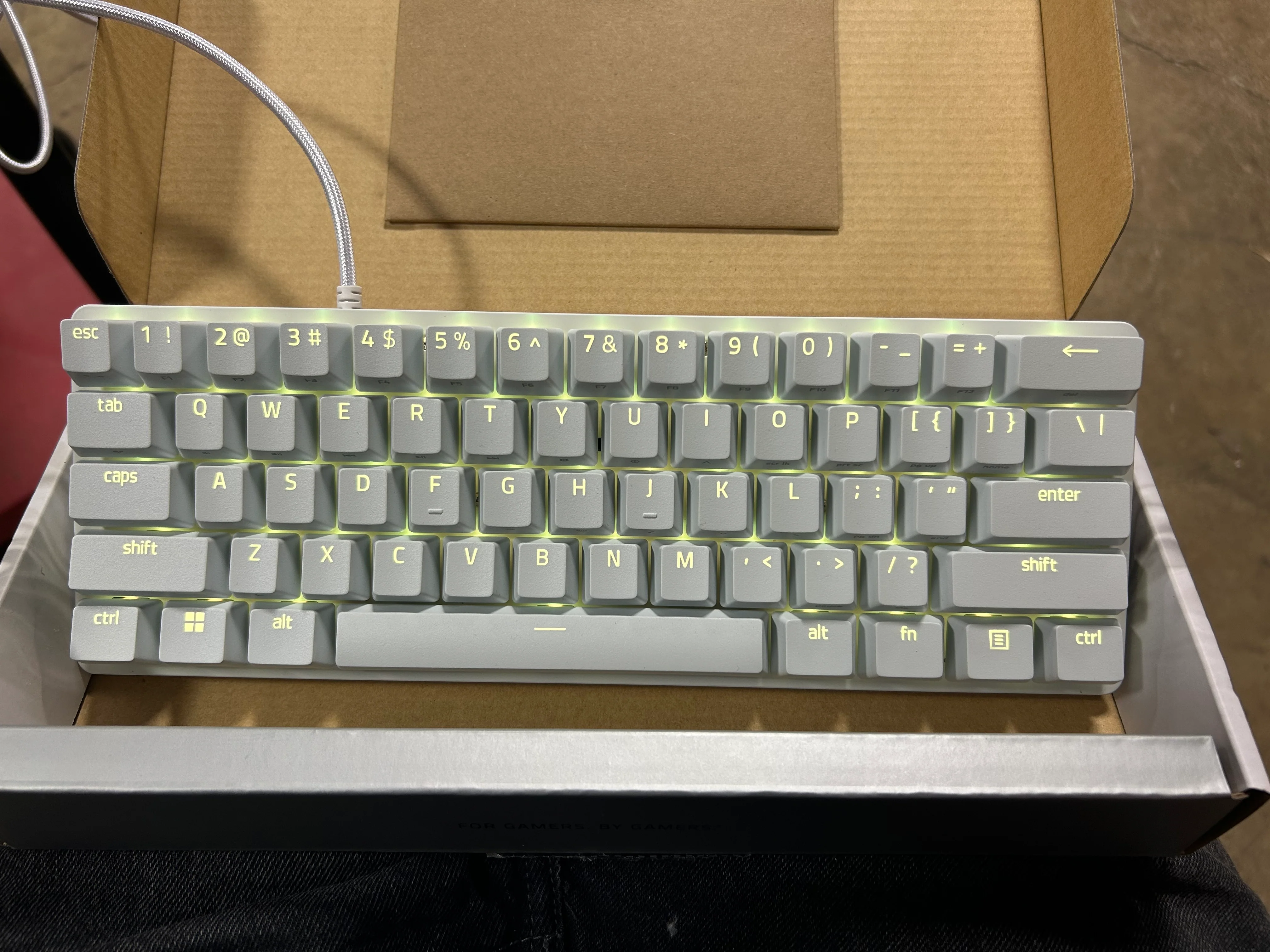 Clicky-Purple Switch Gaming Keyboard, USB-C Connection - Image 7
