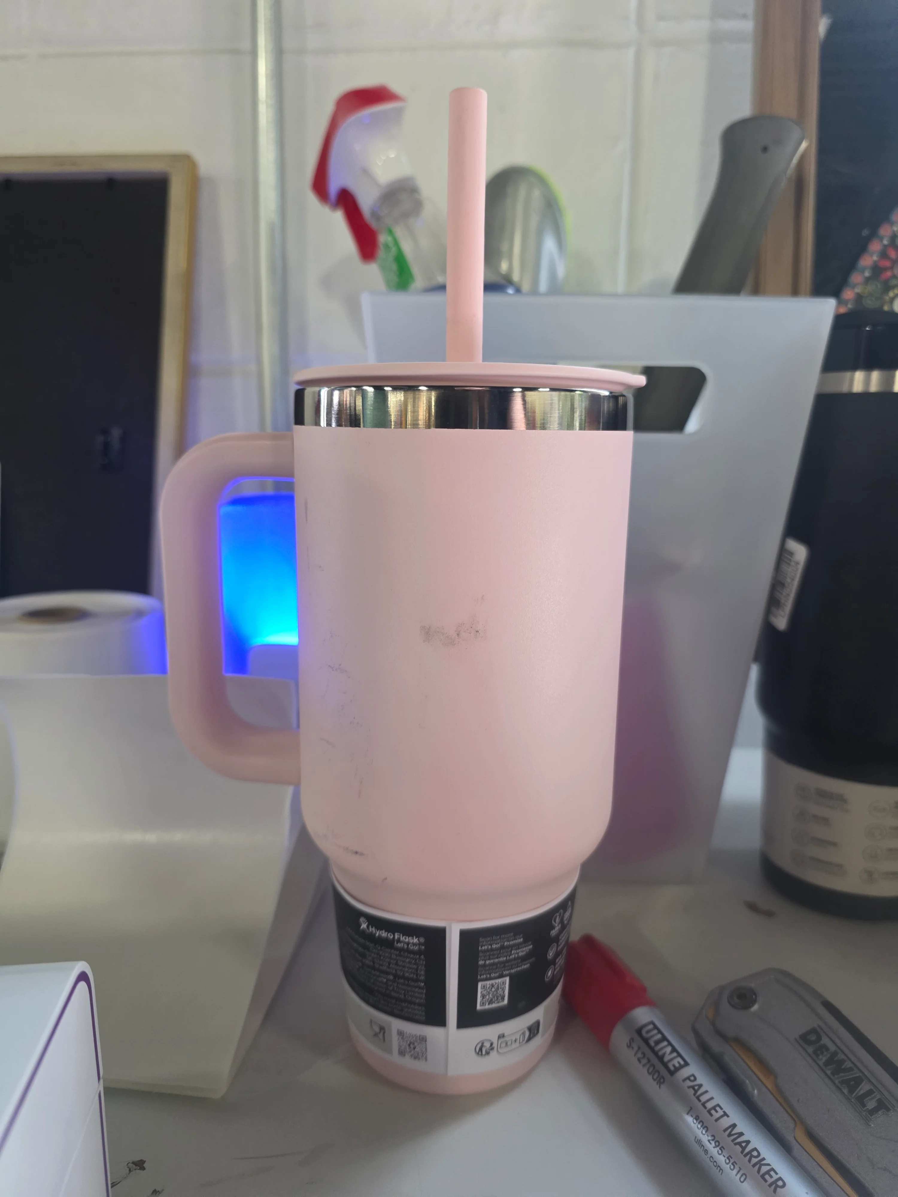 Hydro Flask 32oz All Around Travel Straw Tumbler - 32 oz - SHOWROOM ITEM - Image 2