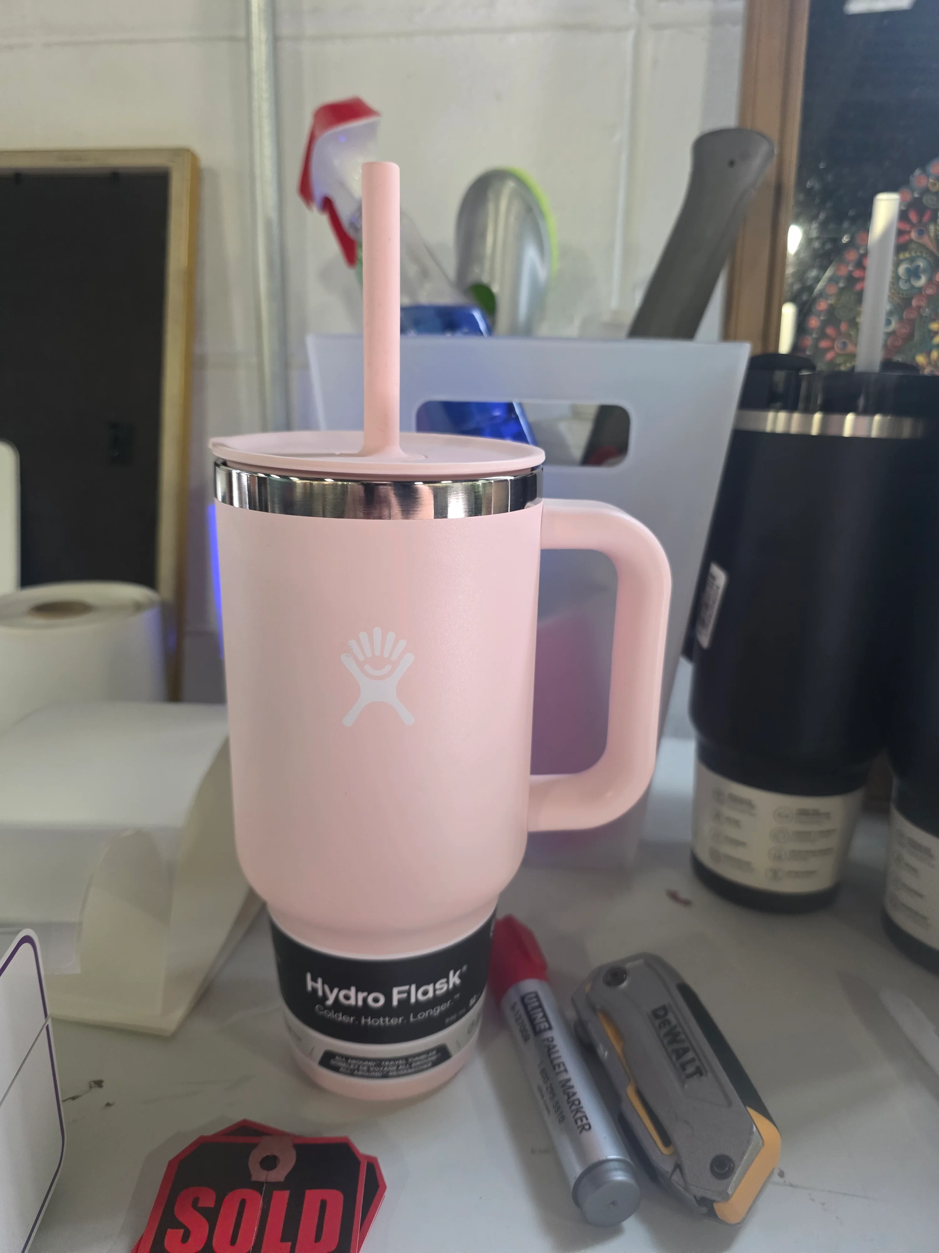 Hydro Flask 32oz All Around Travel Straw Tumbler - 32 oz - SHOWROOM ITEM - Image 3