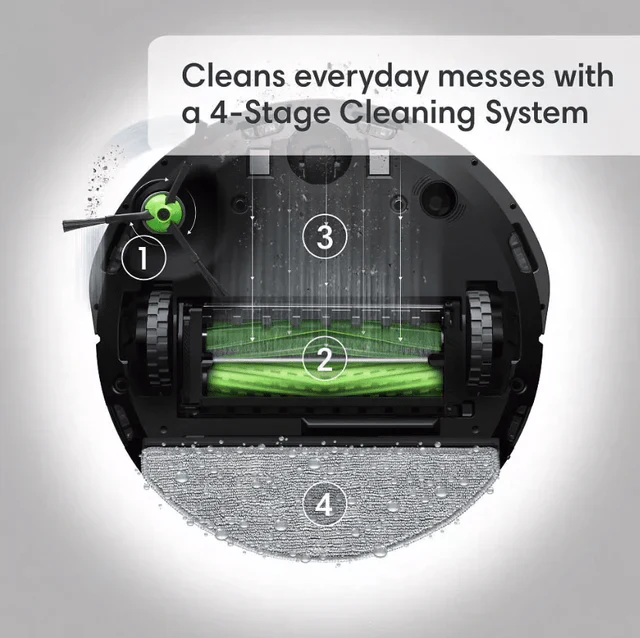 Roomba i5 Robot Vacuum and Mop with Interchangeable Bins - Image 4