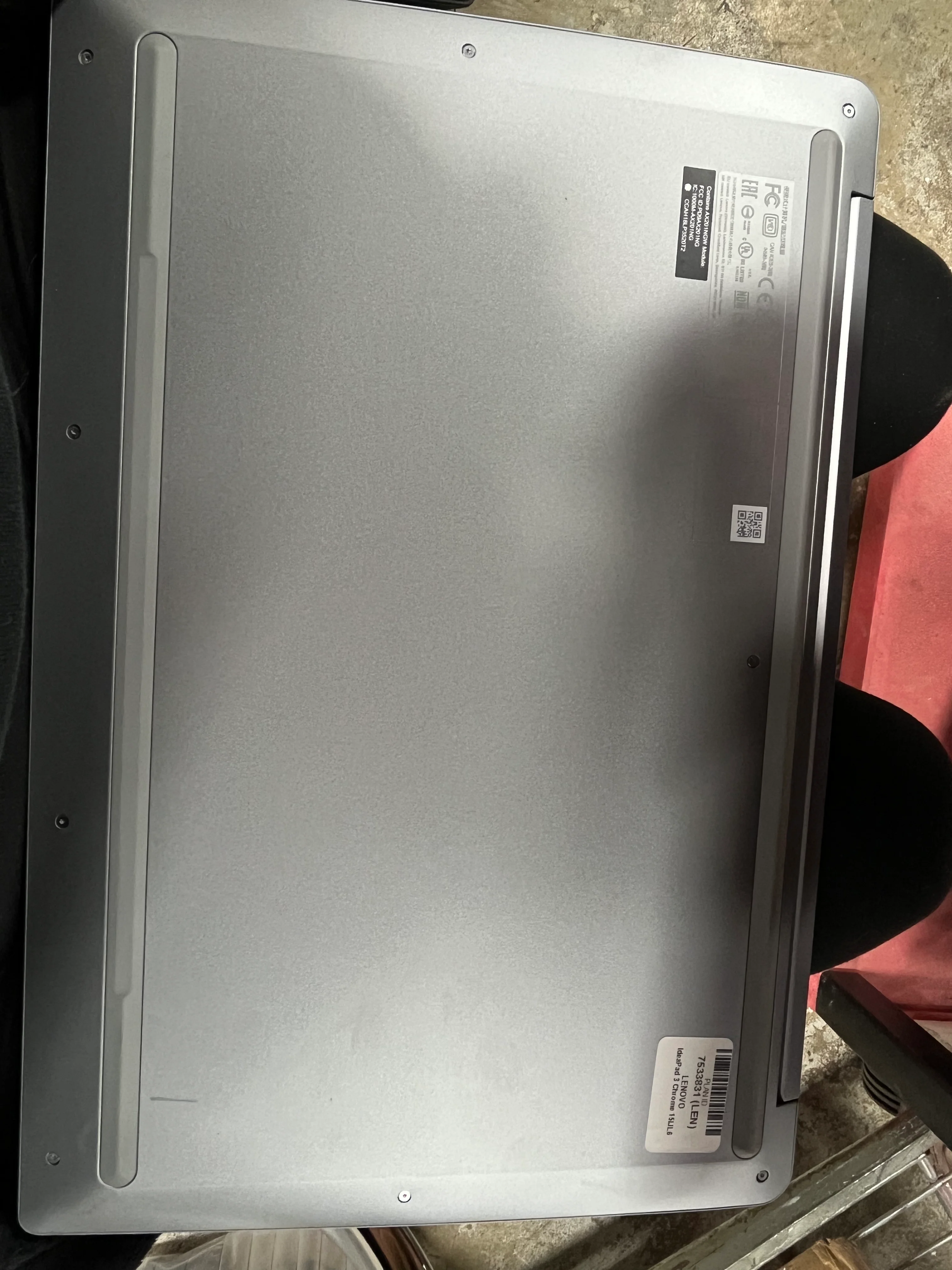 IdeaPad 3i Chromebook Full HD Laptop - Intel Celeron 2021 - Arctic Grey, - Image 10