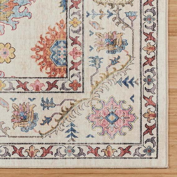 Indoor Boho Area Rug 7'10" x 10' - Image 3