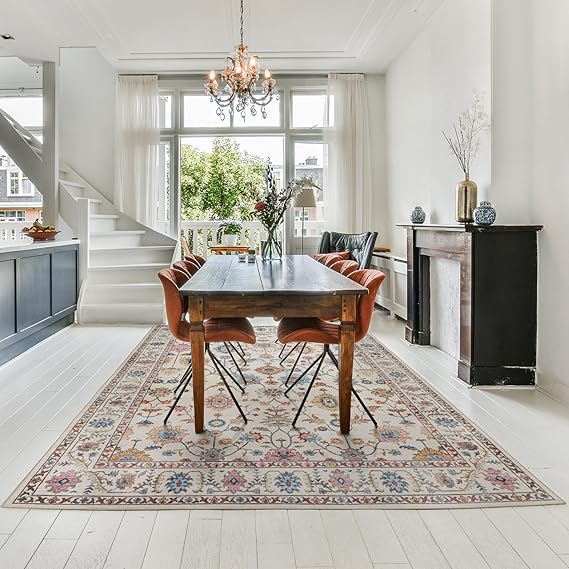 Indoor Boho Area Rug 7'10" x 10' - Image 5