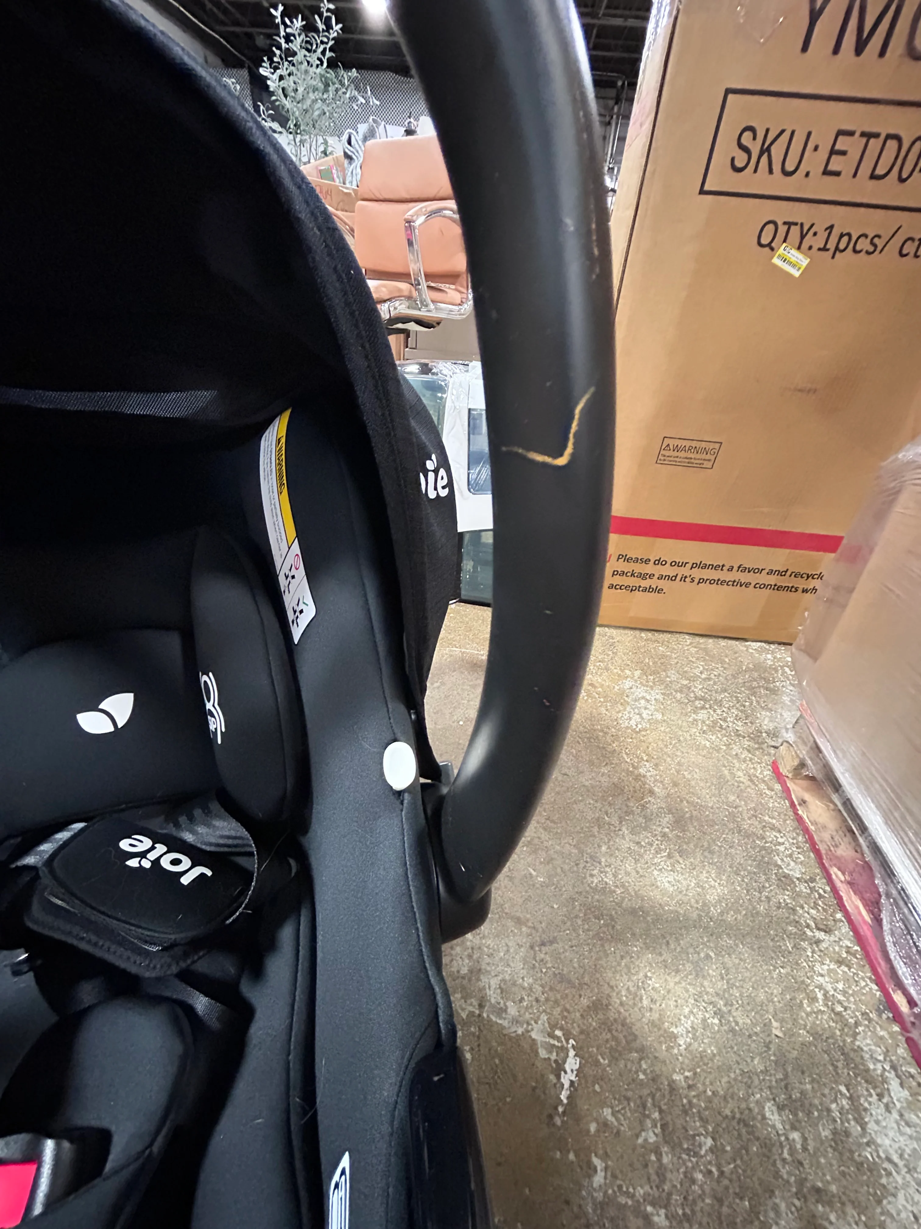 Rue Infant Car Seat with Base - Shale Dark - Image 6
