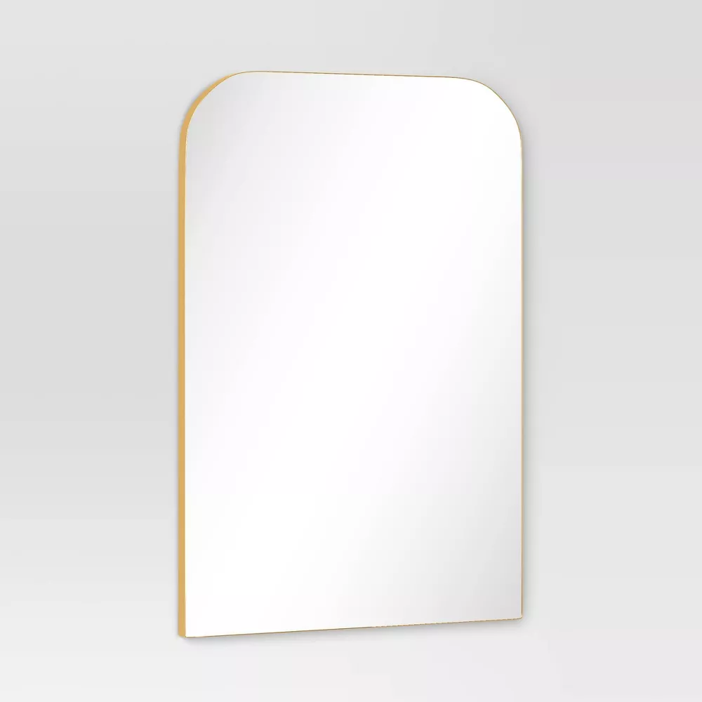 Infinity Mantle Mirror Brass - Image 3