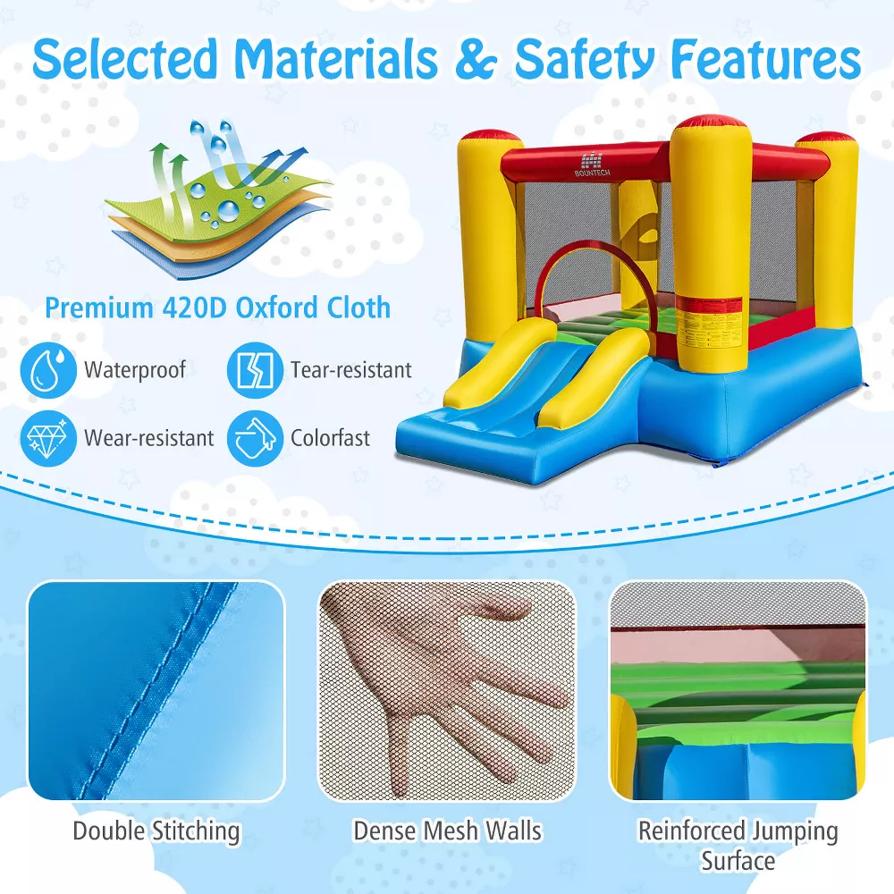 Inflatable Bouncer Kids Slide Bounce House - Image 2
