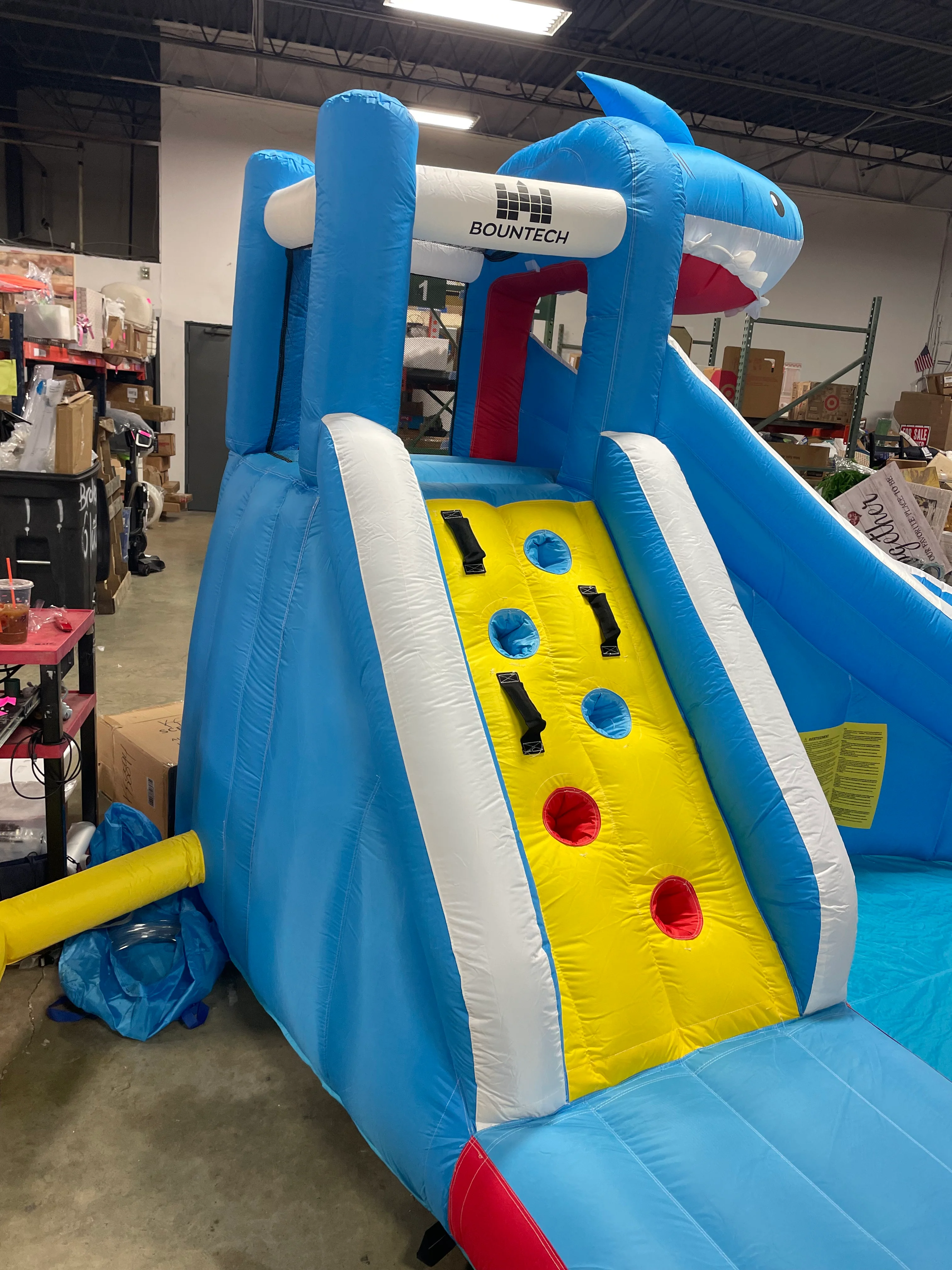 Inflatable Water Slide Animal Shaped Bounce House Castle Splash Water Pool - Image 6