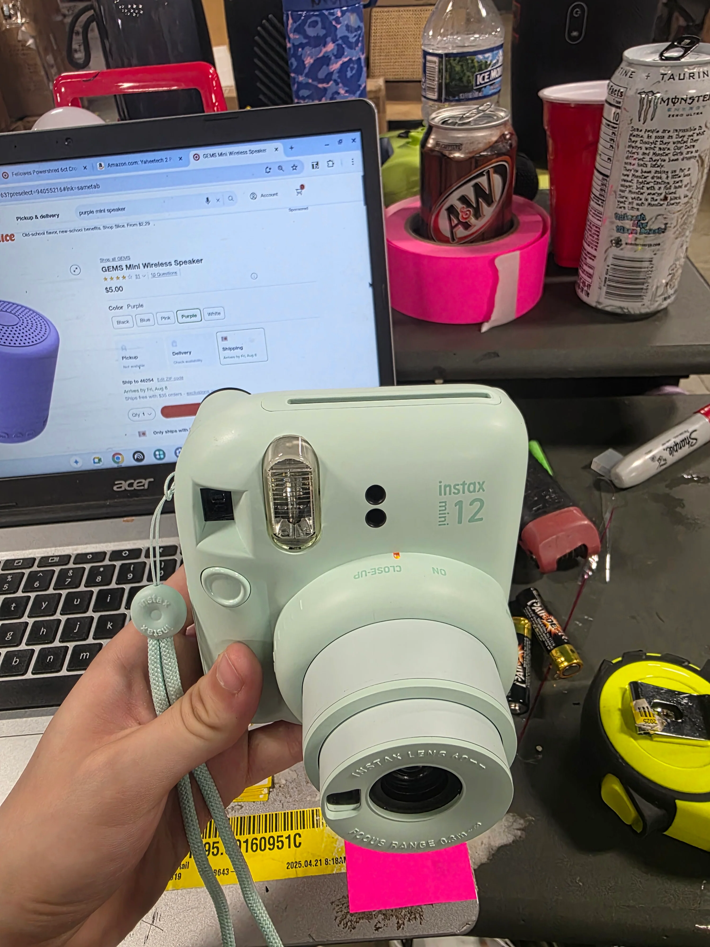 Instax Mini 12 Camera, - Image 9
