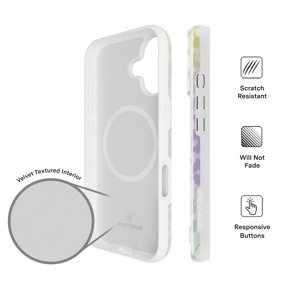 MagSafe Phone Case - White Opal Leopard - Image 2