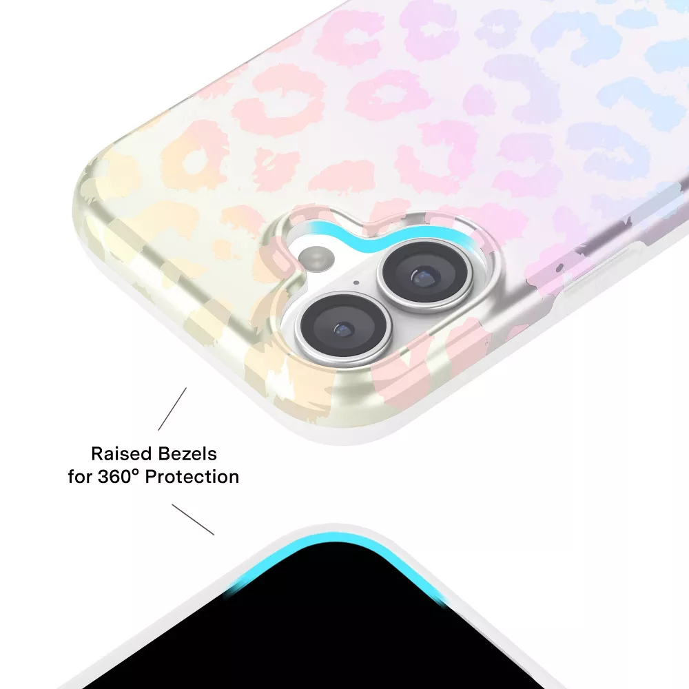 MagSafe Phone Case - White Opal Leopard - Image 4