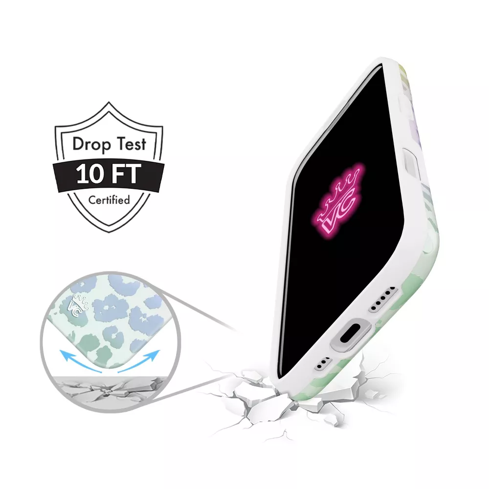 MagSafe Phone Case - White Opal Leopard - Image 5