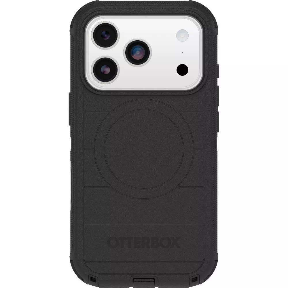 Defender Series Pro Case for MagSafe with Camera Control - Black