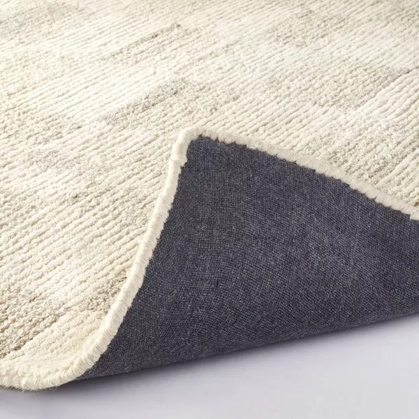 Irregular Checkerboard Tufted Rug Cream 7'x10' - Image 2