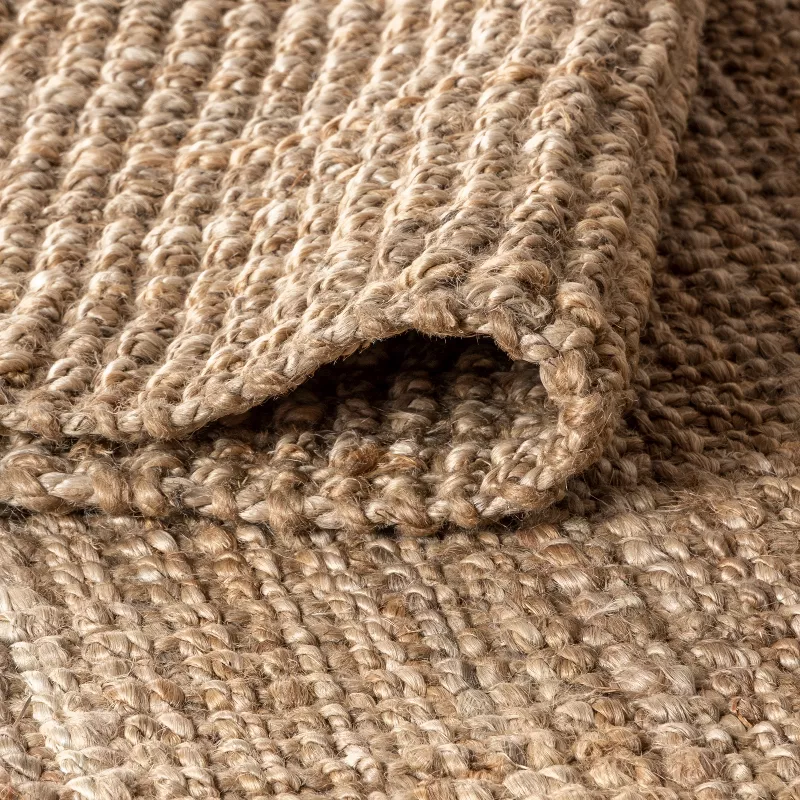 Pata Hand Woven Chunky Jute Natural 3 ft. x 5 ft. - Image 4