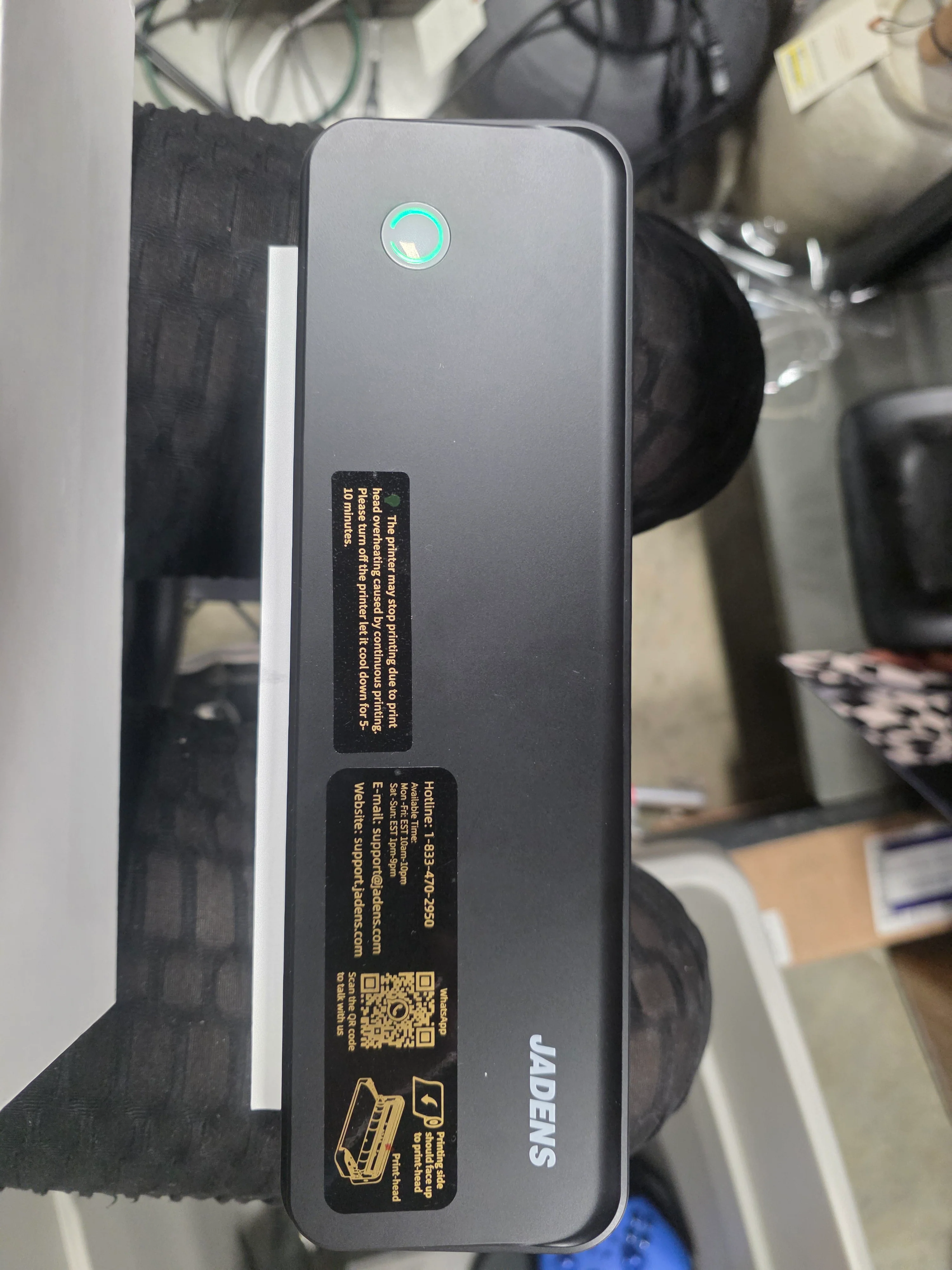 PD-A4 Bluetooth Thermal Portable Printer Support US Letter - Image 4
