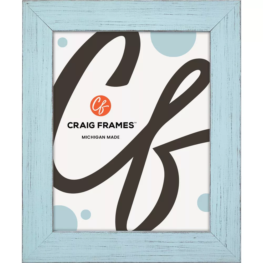 Jasper Sky Blue Weathered Picture Frame Picture Frame