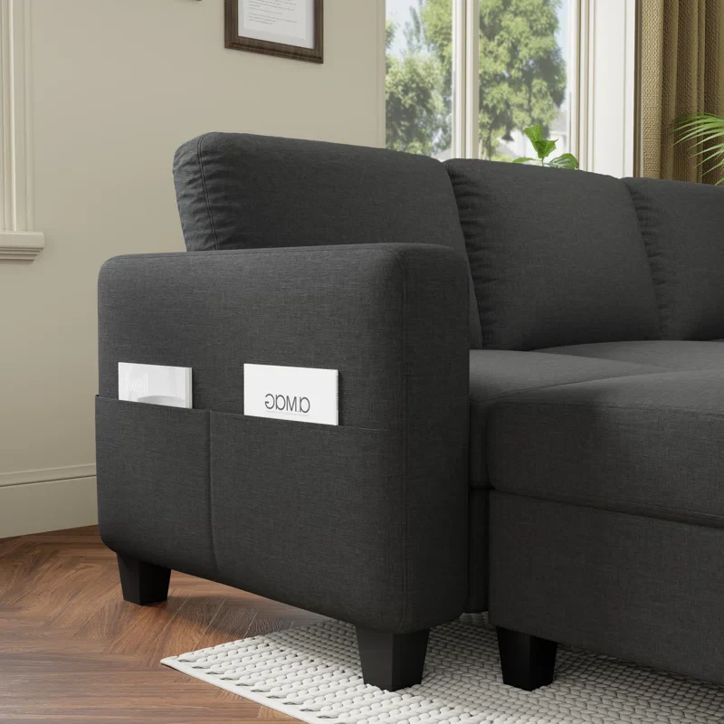 Jaydie Upholstered Sofa Couch - Image 3
