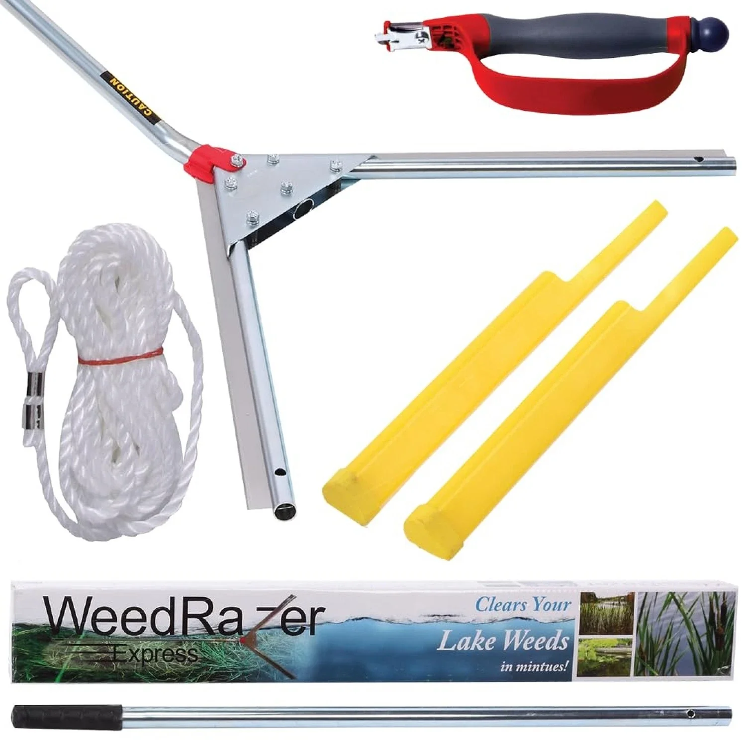 Weed Razer Express, Lake Weed Cutter, Compact Aquatic Pond Plant