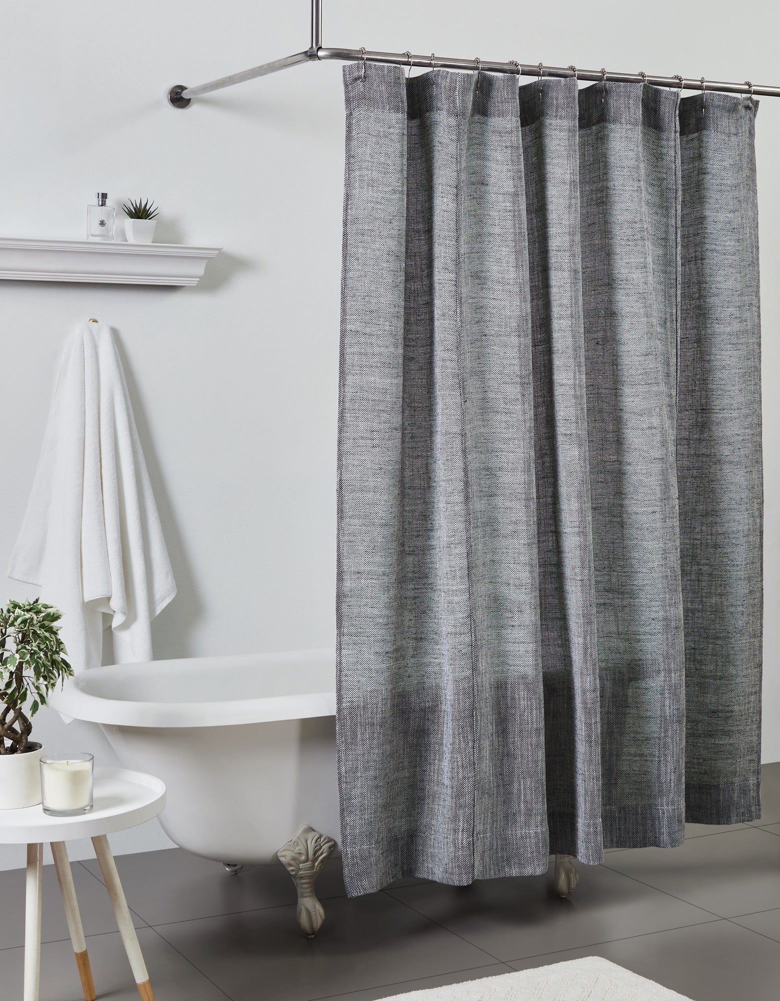 Jerome Shower Curtain, Indigo Blue