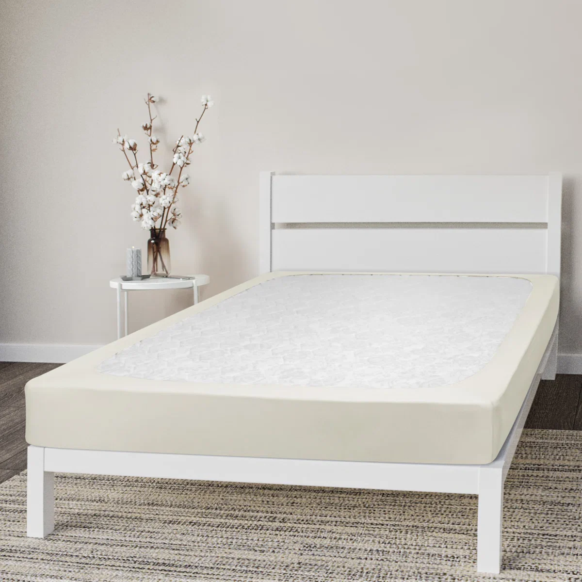 Jersey Knit StretchWrap Box Spring Cover King - Image 2