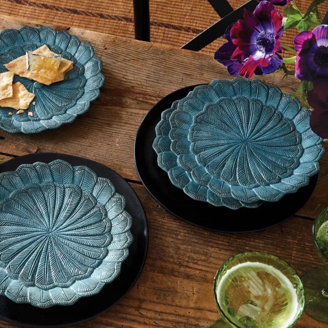 John derian set of 4 salad plates SHOWROOM ITEM - Image 2
