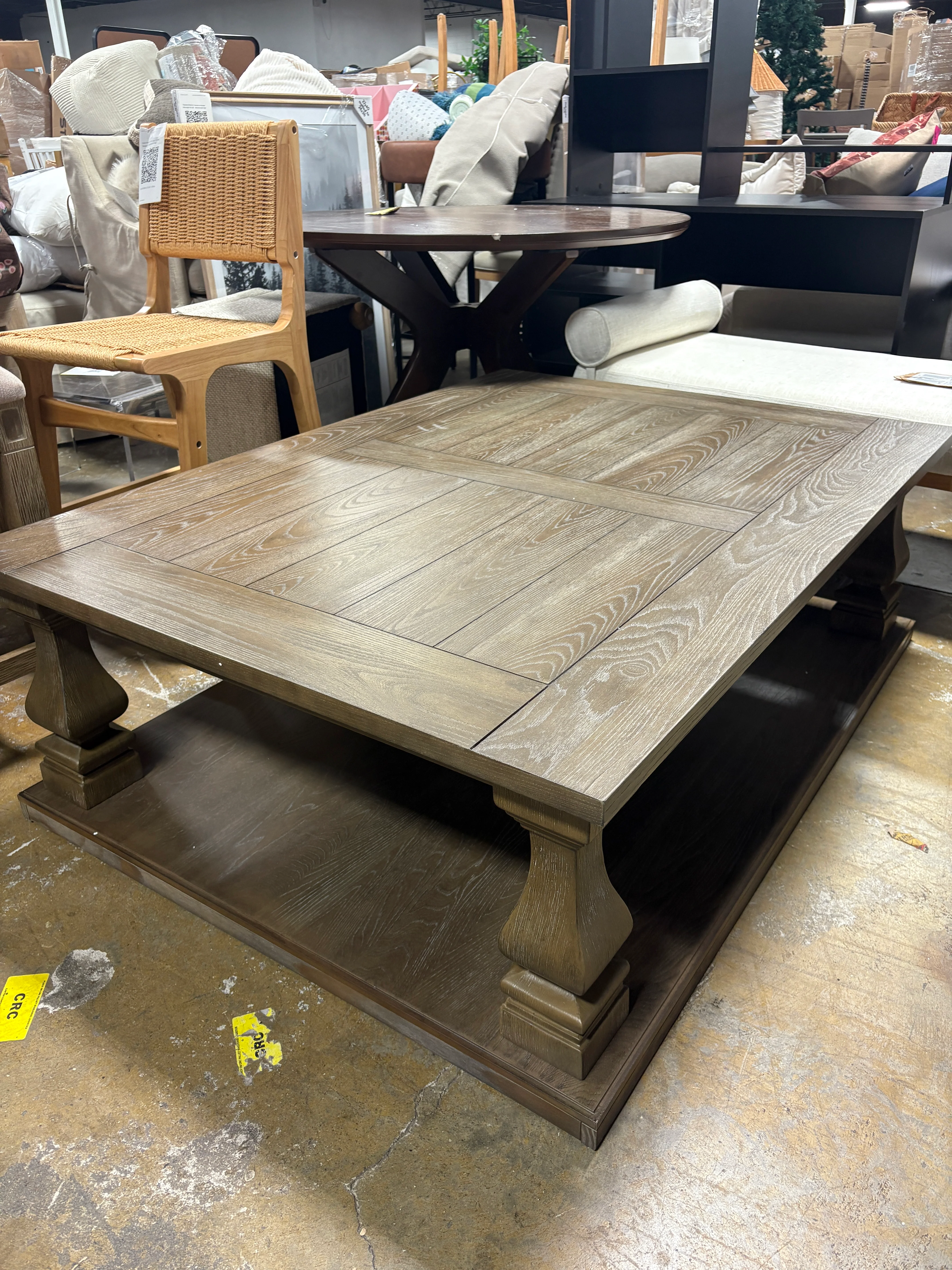 Johnelle Rectangular Cocktail Table Gray SHOWROOM ITEM - Image 2