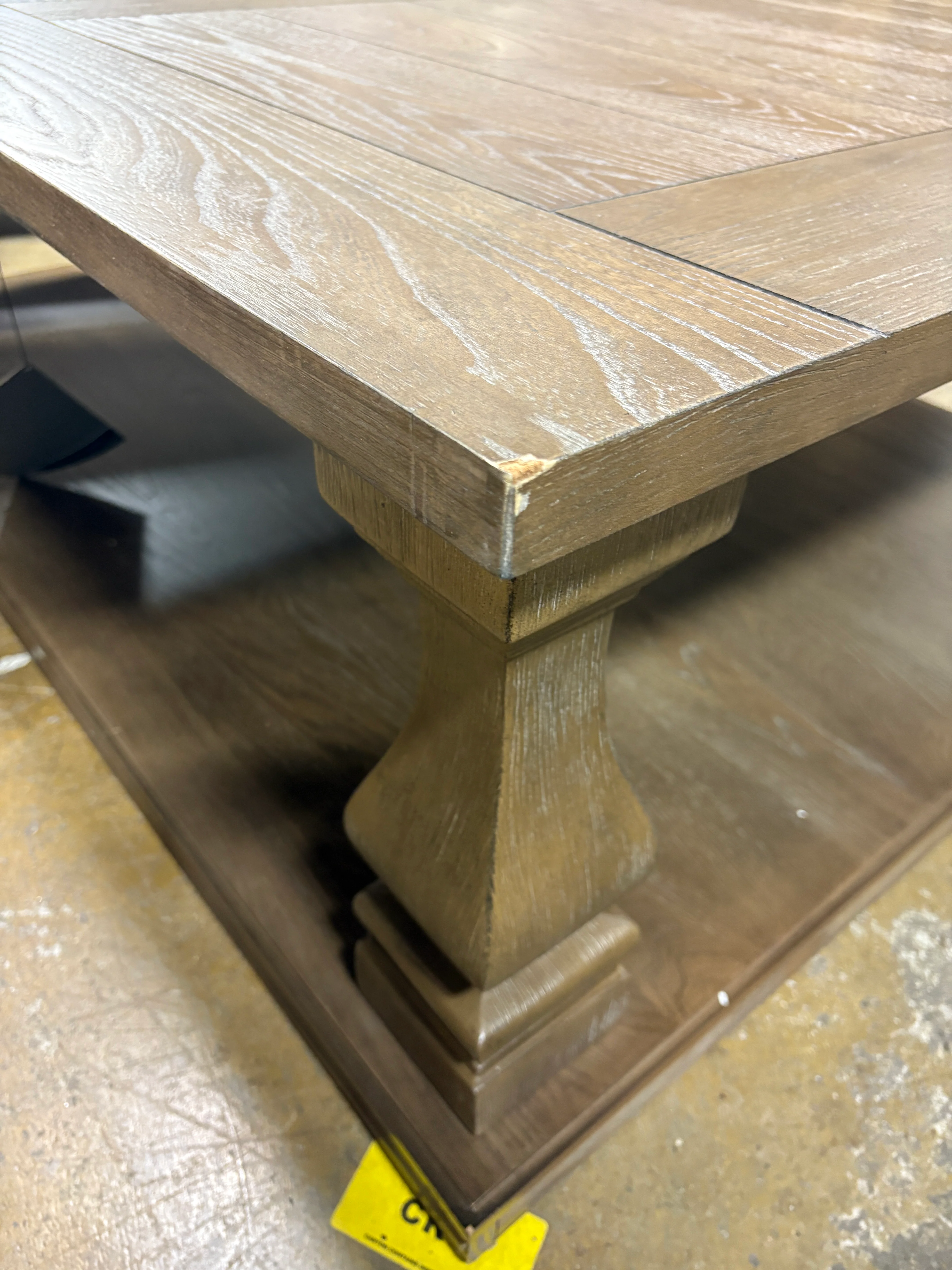 Johnelle Rectangular Cocktail Table Gray SHOWROOM ITEM - Image 3
