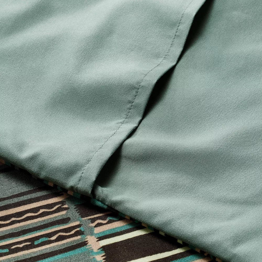 Jungalow Sun in the Water Comforter & Sham Set Teal - Twin/Twin Extra Long - Image 4