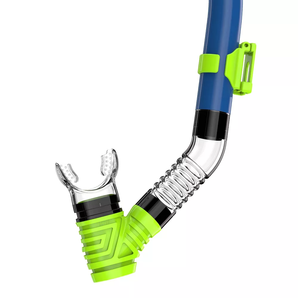 Junior Reefscout Mask & Snorkel Set - Blue/Green - Image 3