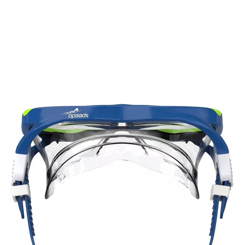 Junior Reefscout Mask & Snorkel Set - Blue/Green - Image 4