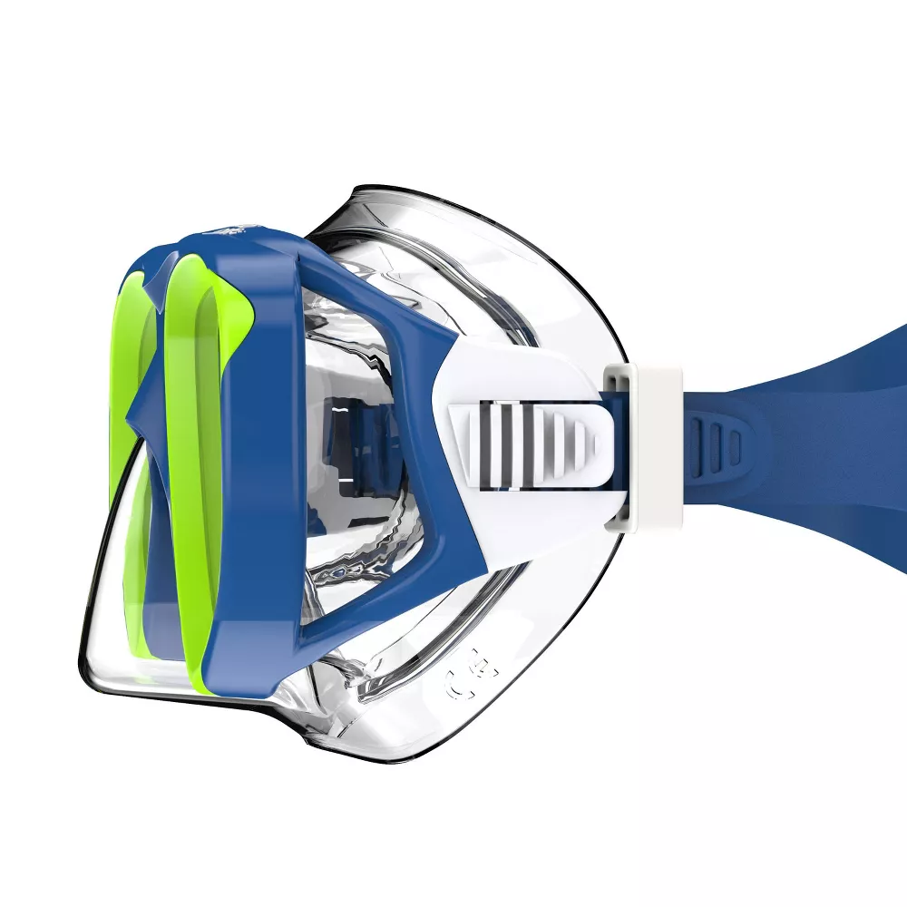 Junior Reefscout Mask & Snorkel Set - Blue/Green - Image 5
