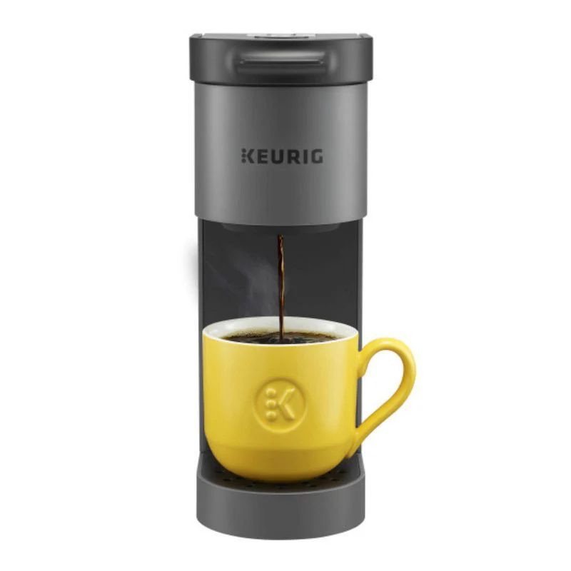 K-Mini Go Single-Serve K-Cup Pod Coffee Maker Gray: Compact Electric Brewer, Uses K-Cups & Pods - Image 4