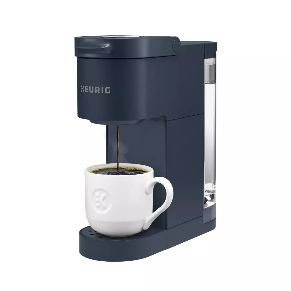 K-Mini Go Single-Serve K-Cup Pod Coffee Maker Navy Blue