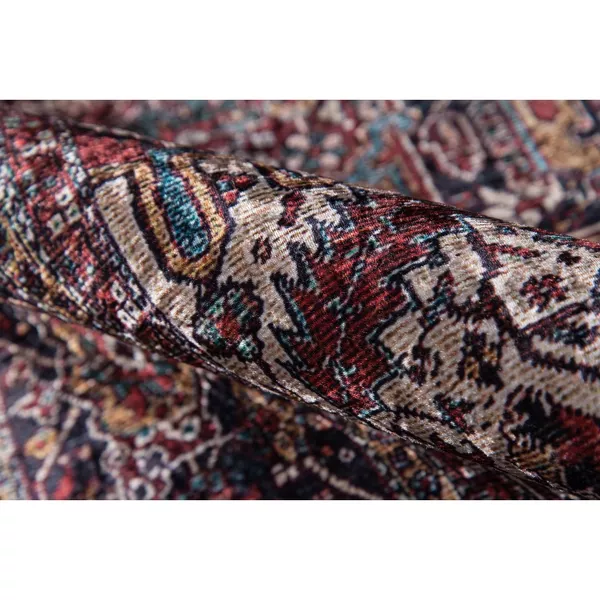 Karachi Alai Rug Burgundy 6'x9' - Image 3