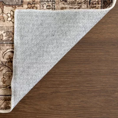 Karrigan Medallion Spill Proof Area Rug 8'x10' - Image 3