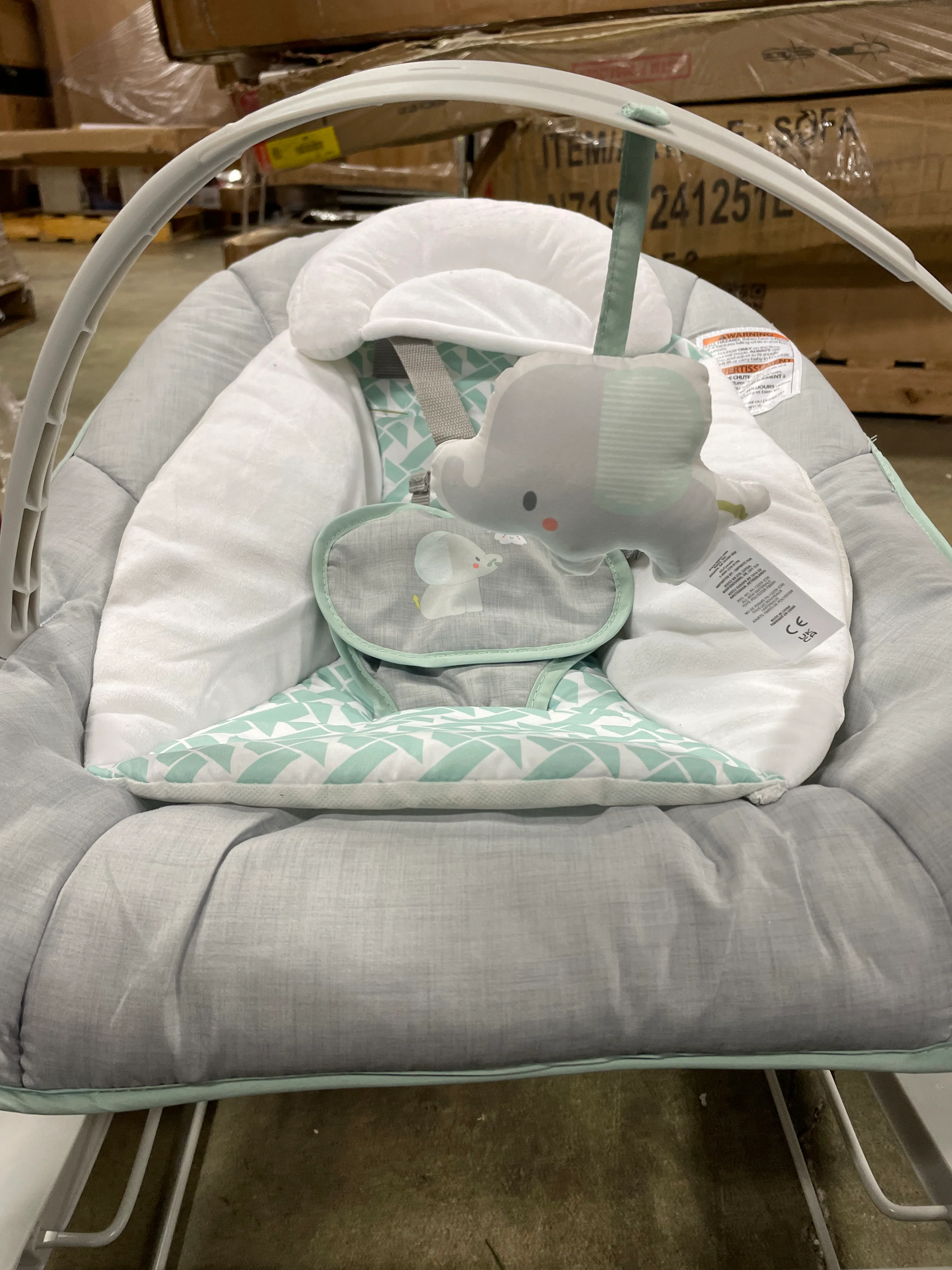 Keep Cozy 3-in-1 Grow with Me Vibrating Baby Bouncer, Seat & Infant to Toddler Rocker, Vibrations & -Toy Bar (Weaver) - Image 5