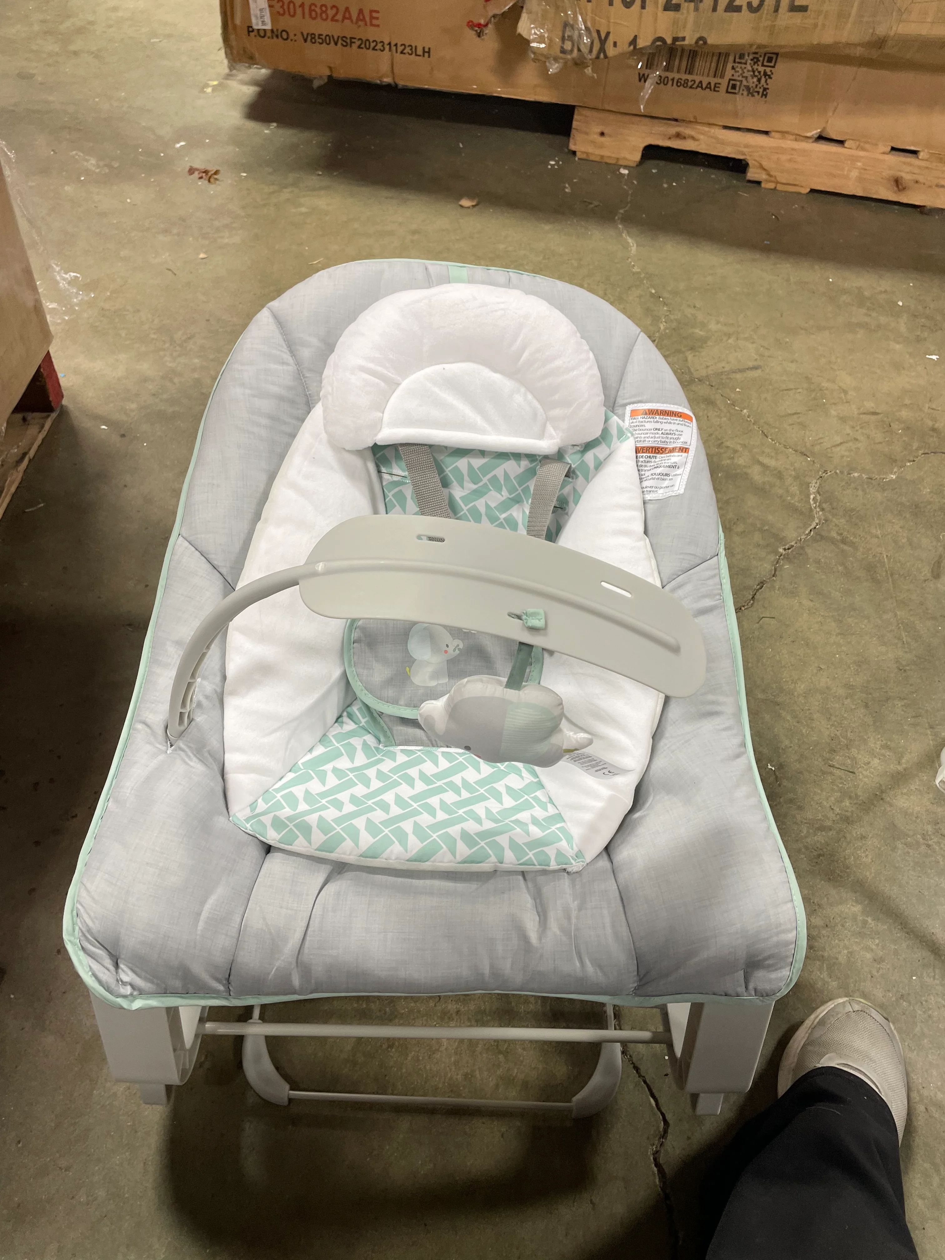 Keep Cozy 3-in-1 Grow with Me Vibrating Baby Bouncer, Seat & Infant to Toddler Rocker, Vibrations & -Toy Bar (Weaver) - Image 6