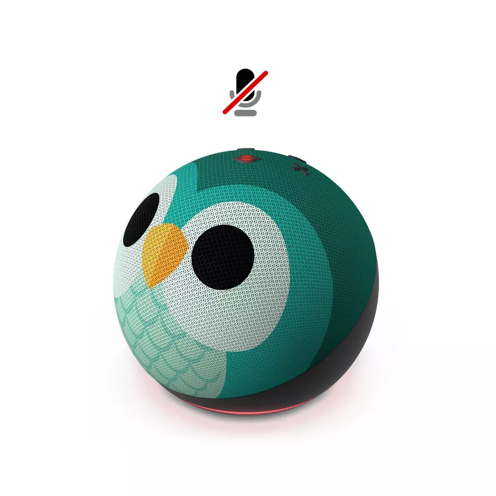 Kids Echo Dot (5th Gen 2022) - Owl - Image 3