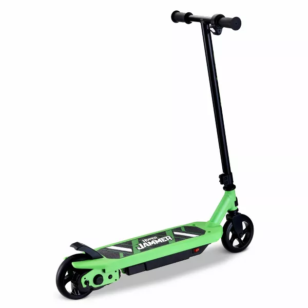 Kids Electric Scooter Battery Powered Scooter - Green: Steel Frame - Image 2