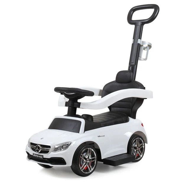 Kids Ride On Push Car, 3 in 1 Convertible Baby Toddler Stroller, Battery Powered Kids Electric Vehicles Toy for Children Boys & Girls - Image 5