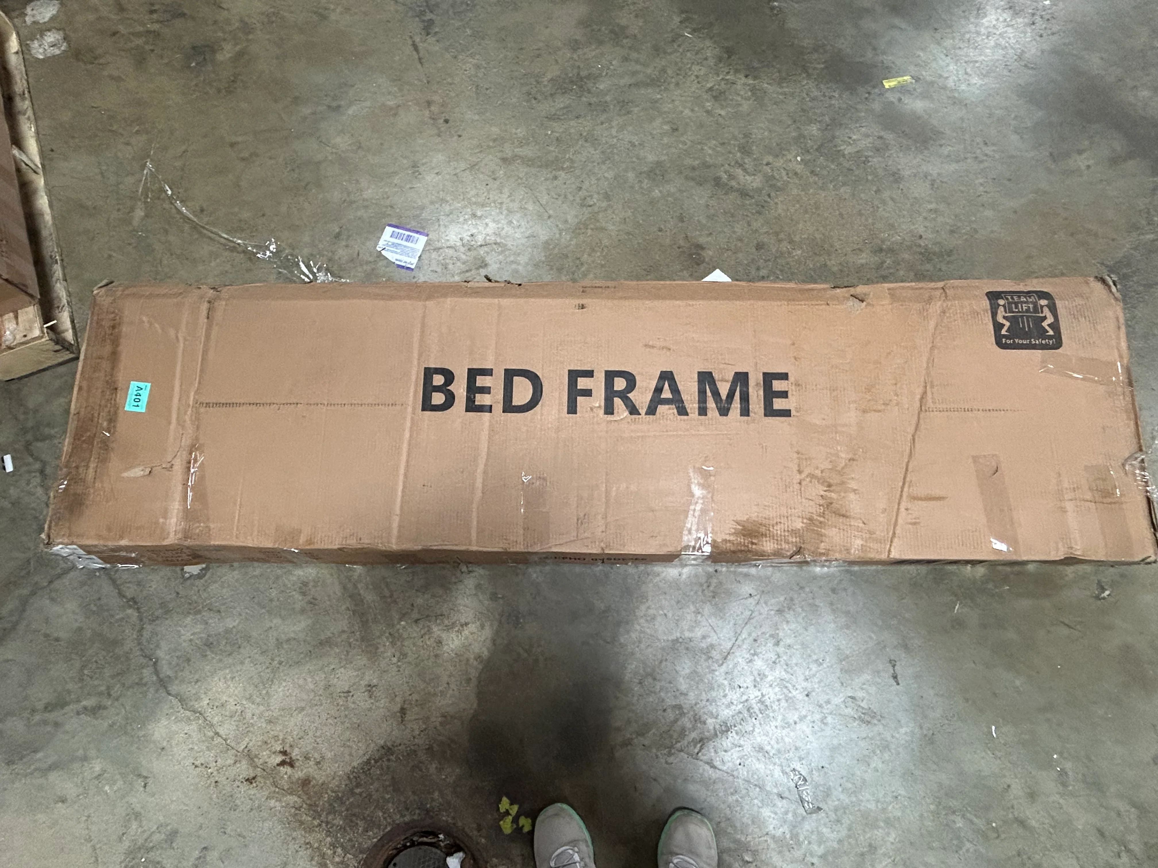 Bed Frame with Adjustable Headboard King - Image 7