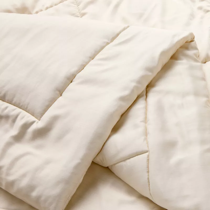 King/California King Rayon from Bamboo Comforter Set Natural - Image 4