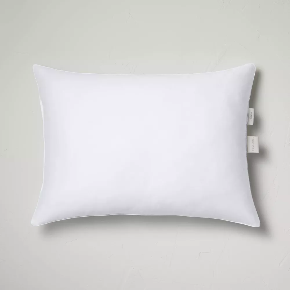King Medium/Firm Machine Washable Medium Down Alternative Pillow
