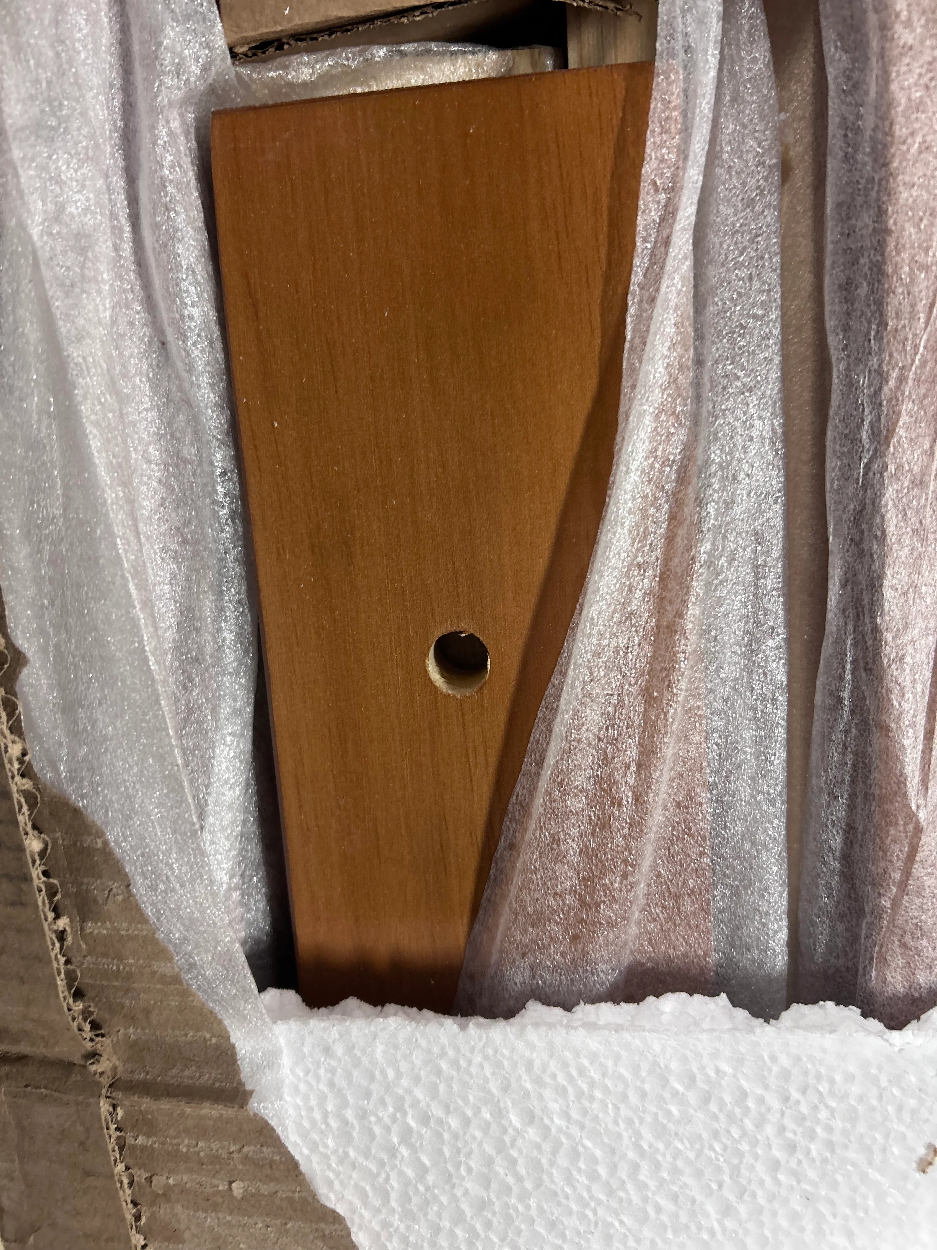 King Mid-Century Solid Wood Platform Bed - Image 5